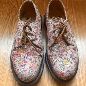 Floral Dr. Martens Oxfords